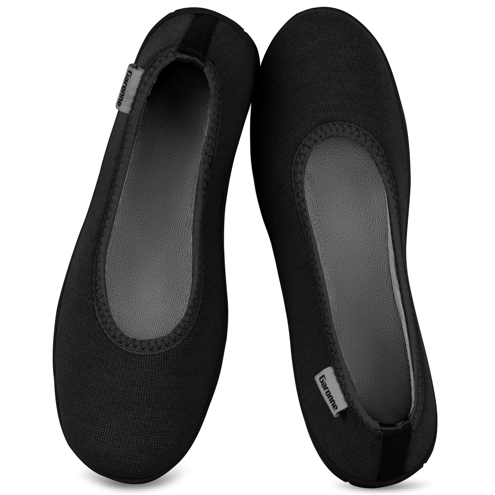 Garonne Women's Lightweight Loafer Slippers with Memory Foam, Ladies' Non-Slip House Shoes for Bedroom Indoor Outdoor