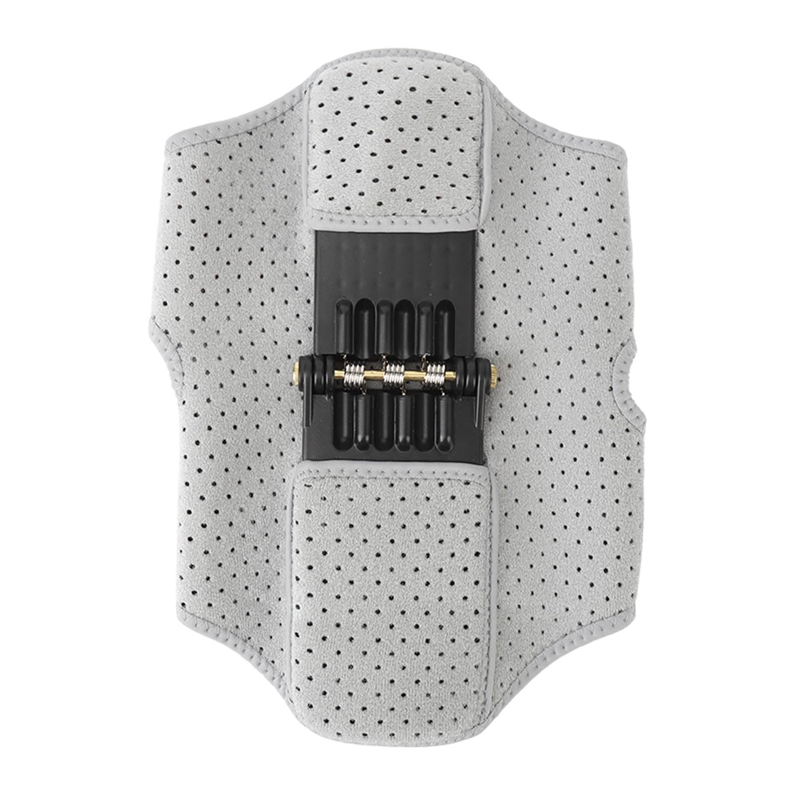 Rodillera estabilizadora, gris, poderosa rodillera, soporte articular, suave, antideslizante, para correr