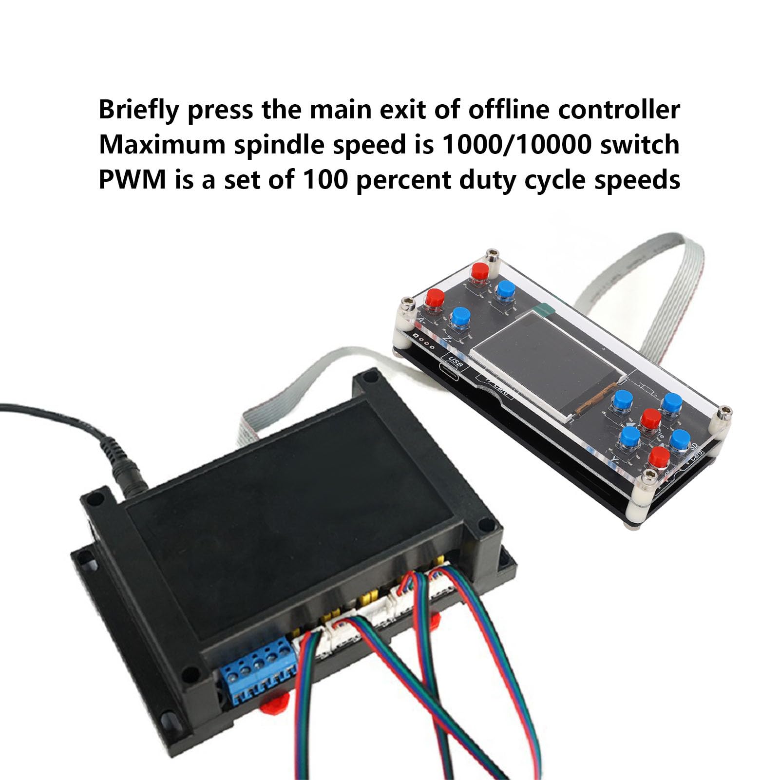 Controlador Fuera de Línea CNC con Velocidad Ajustable