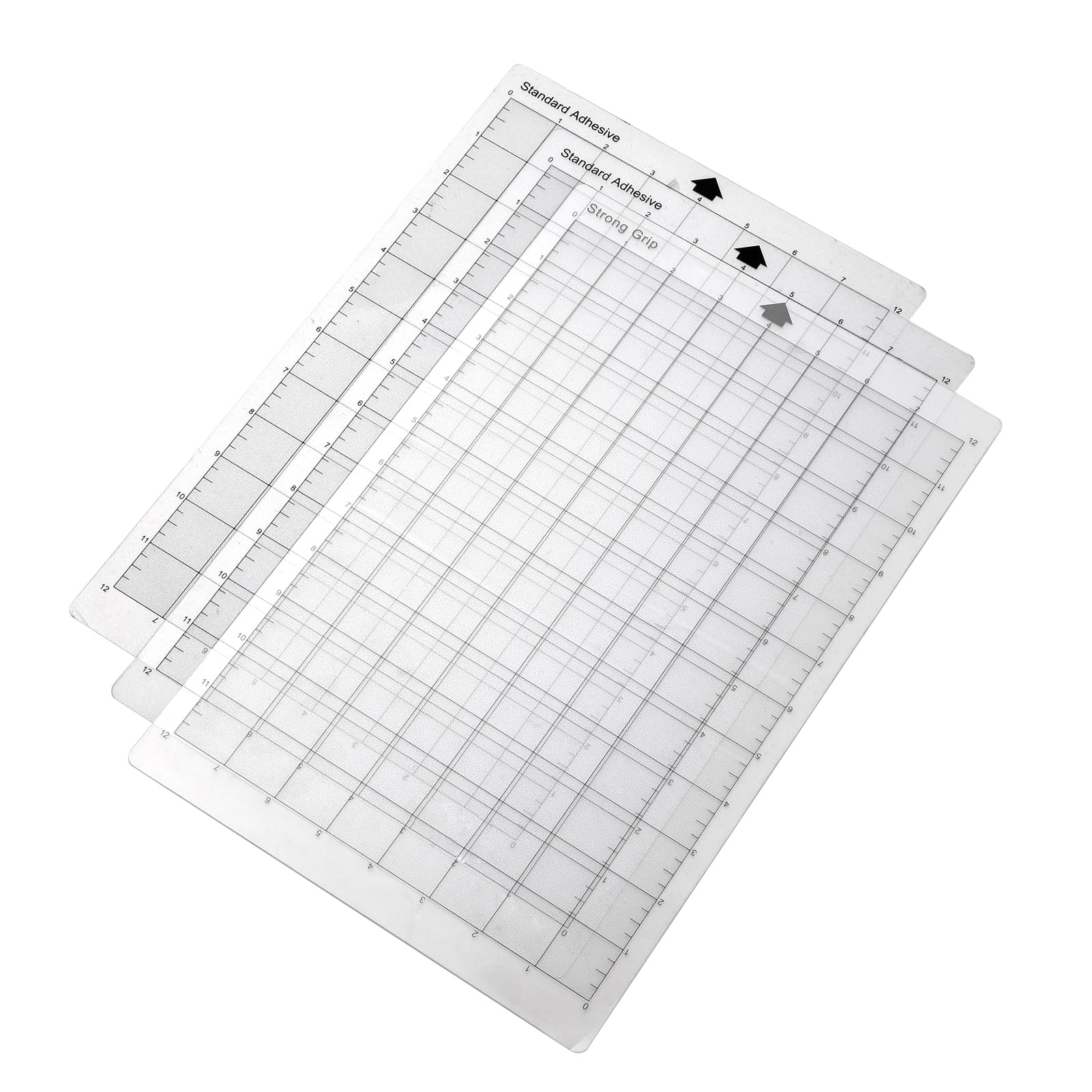 Cutting Mat Plotter, Graph Paper Pad 8 * 12 in Removable Adhesive Pad Top Desk Graph Paper Pad Craft Mat for Craft Fabric Quilting Sewing Scrapbooking Project (3PCS)