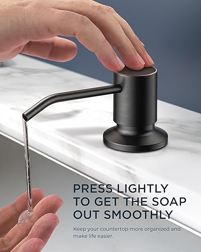 Vista 41 de FORIOUS - Llave de fregadero de acero inoxidable para cocina B07Y4Y88Y6