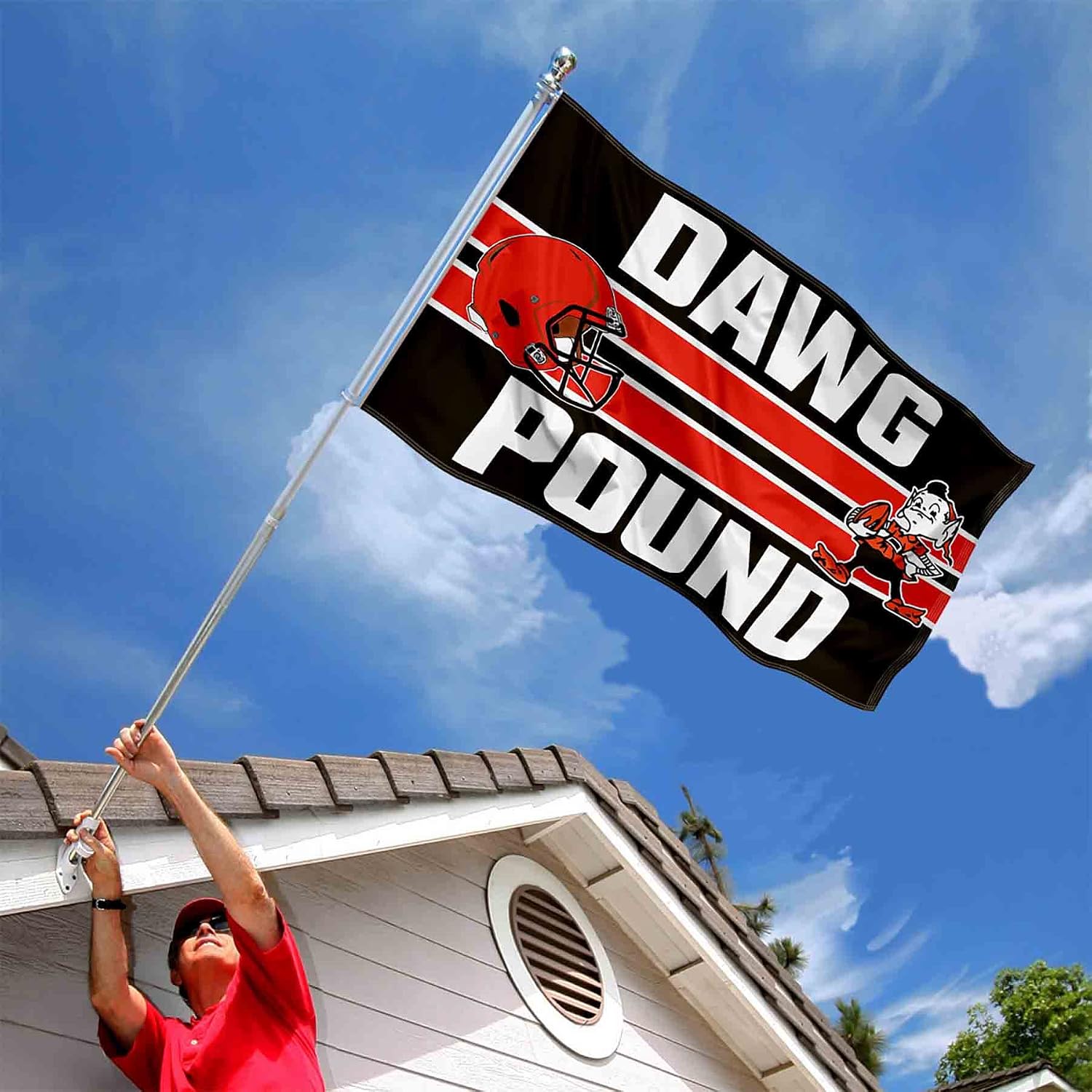 Cleveland Browns Dawg Pound Flag