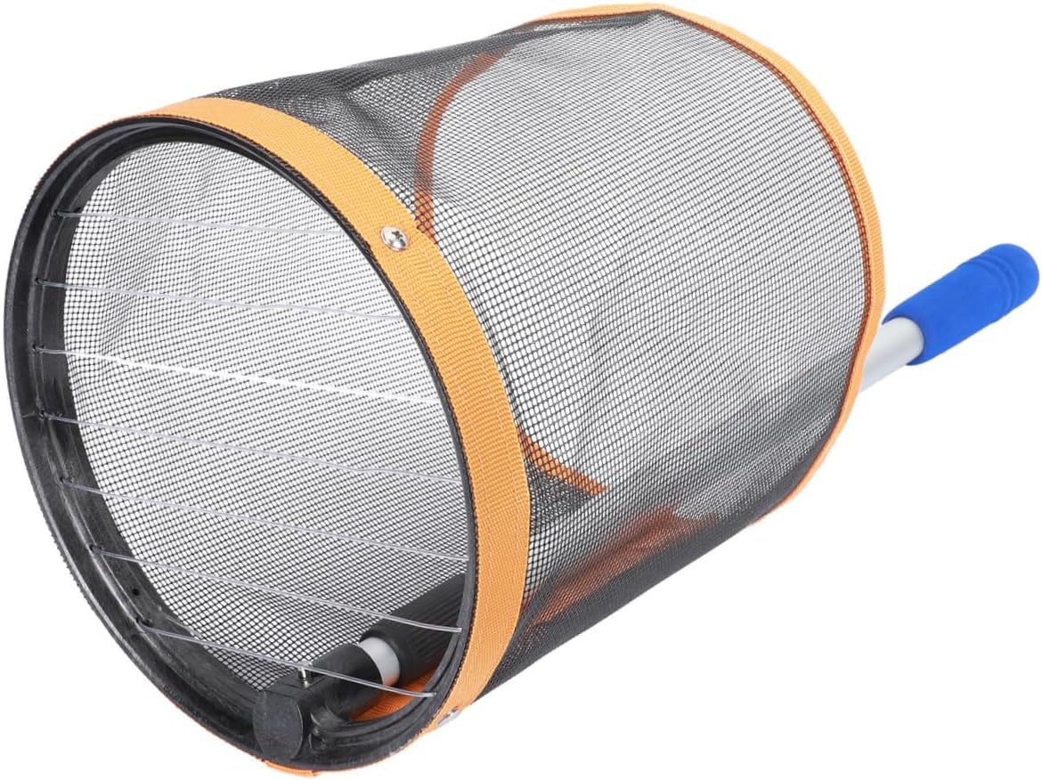 Totority Pingpong Ball Picker Table Tennis Balls Collector Storage Net Portable for Convenient Training