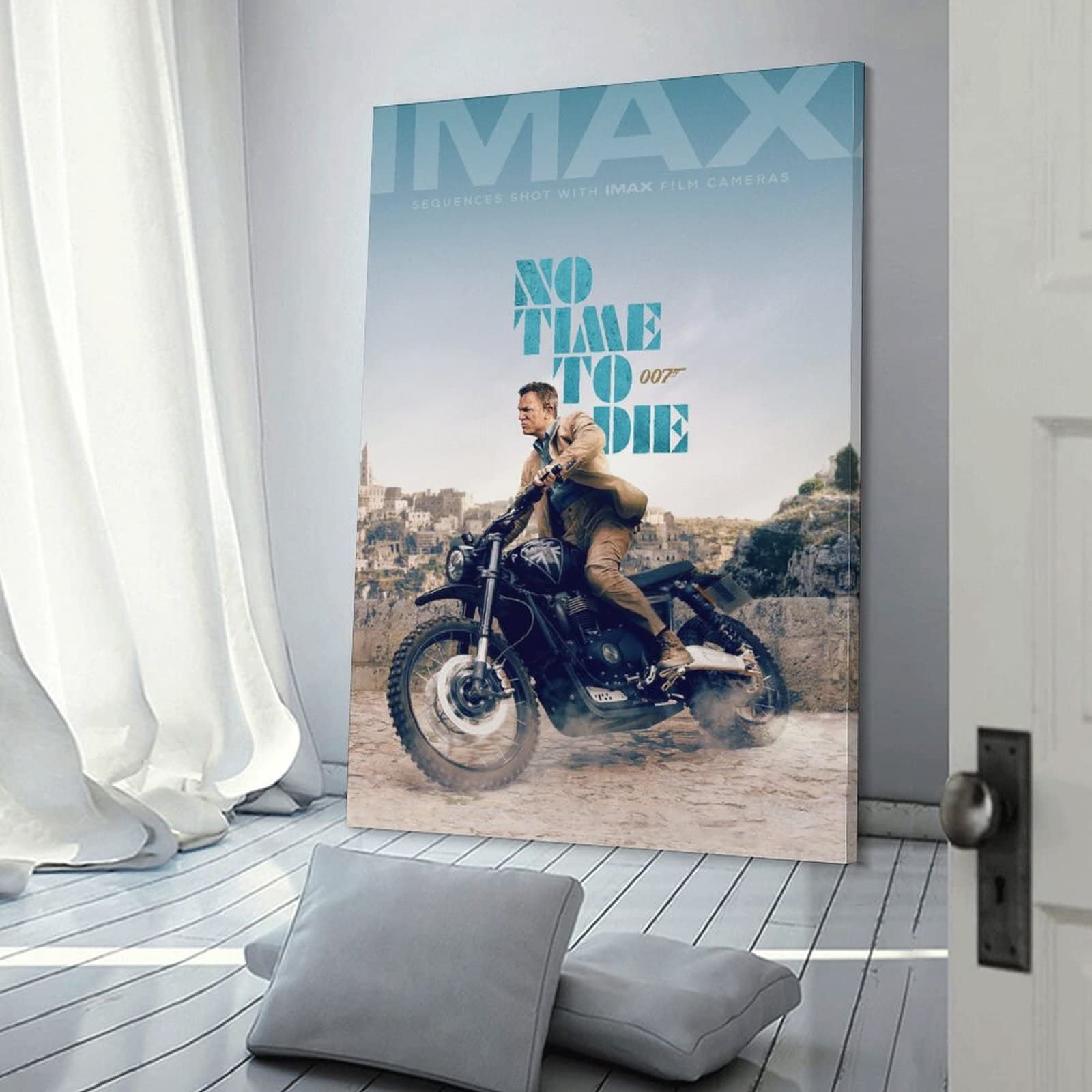 Amazon.co.jp: FUWE ジェームズ・ボンド 007 映画ポスター No Time to