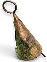 Vista 4 de Mango Gifts Campanas de cono vintage de hierro rústico, campanas para campanas de viento, campanas pequeñas para manualidades, mini campanas