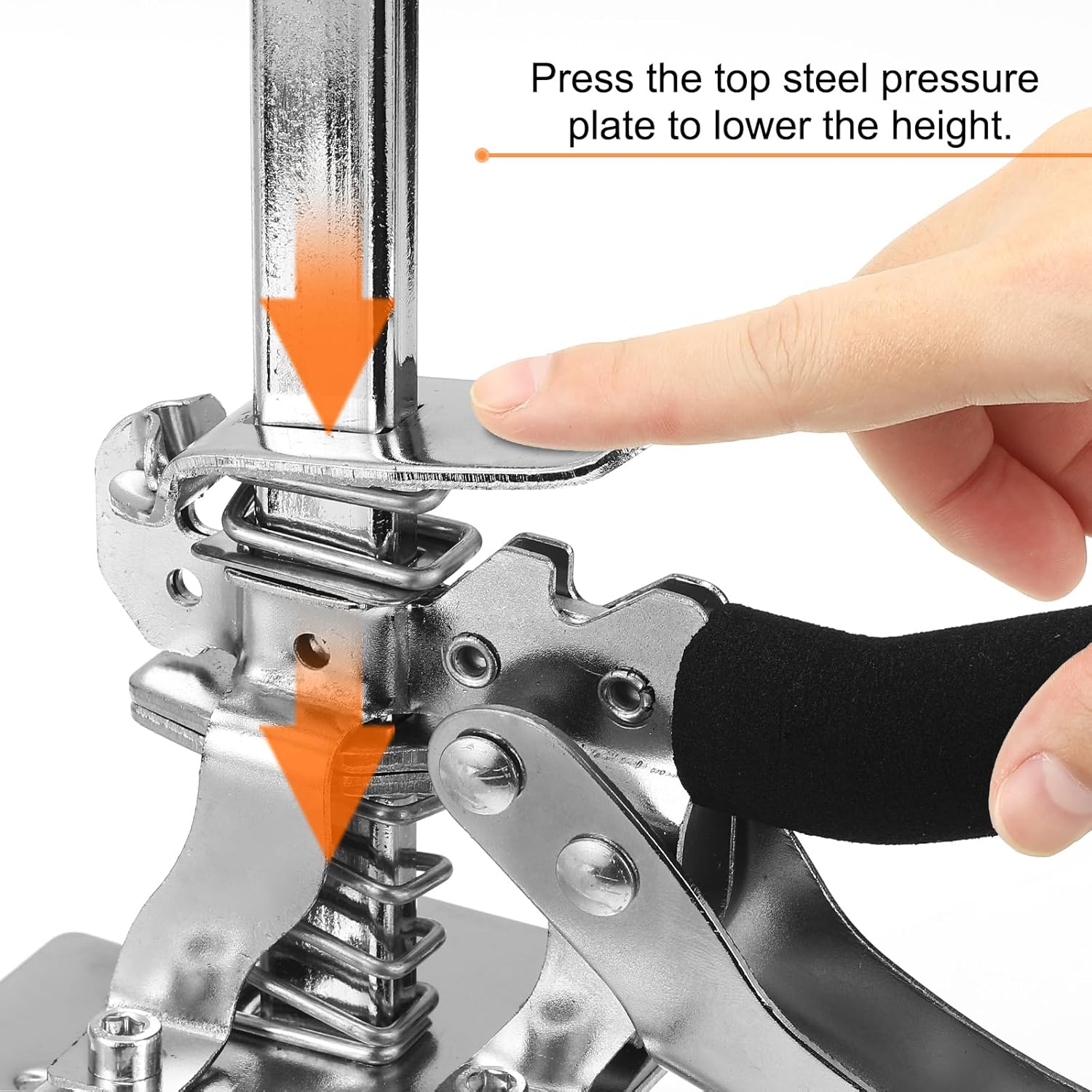 PATIKIL Labor Saving Handle 7.5 inch 310 lb Load-Bearing, 2Pcs Labor Saving Arm Jack Hand Tool 4" Range Height Adjustment Device for Door Panel Lifting Cabinet Board Lifter