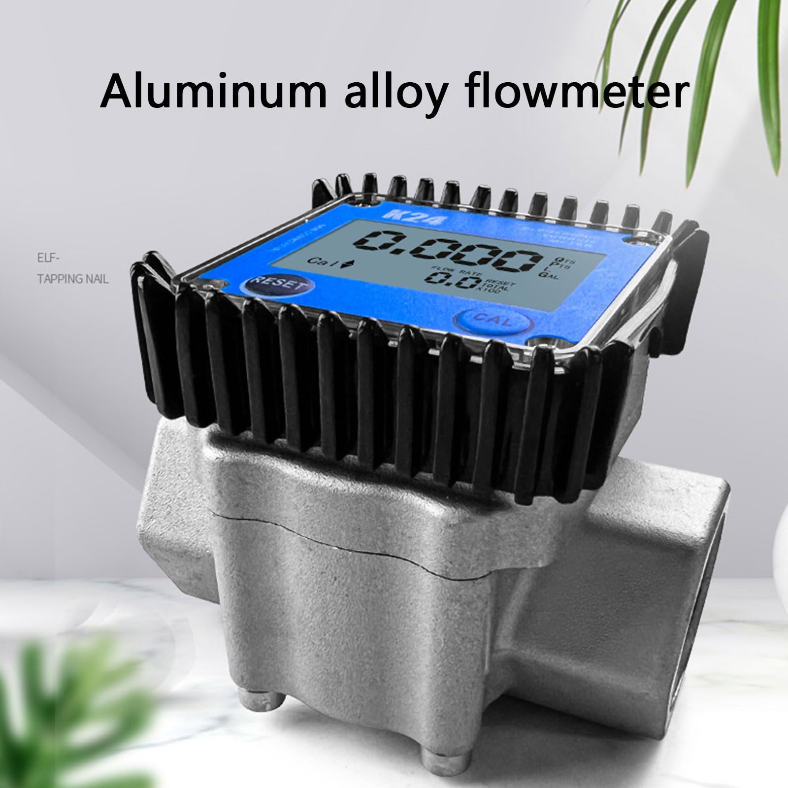 Caudalímetro electrónico K24 de 1 pulgada fácil de para gestión eficiente de flujos de líquidos en varios sectores Medición de líquidos Caudalímetro con pantalla LCD