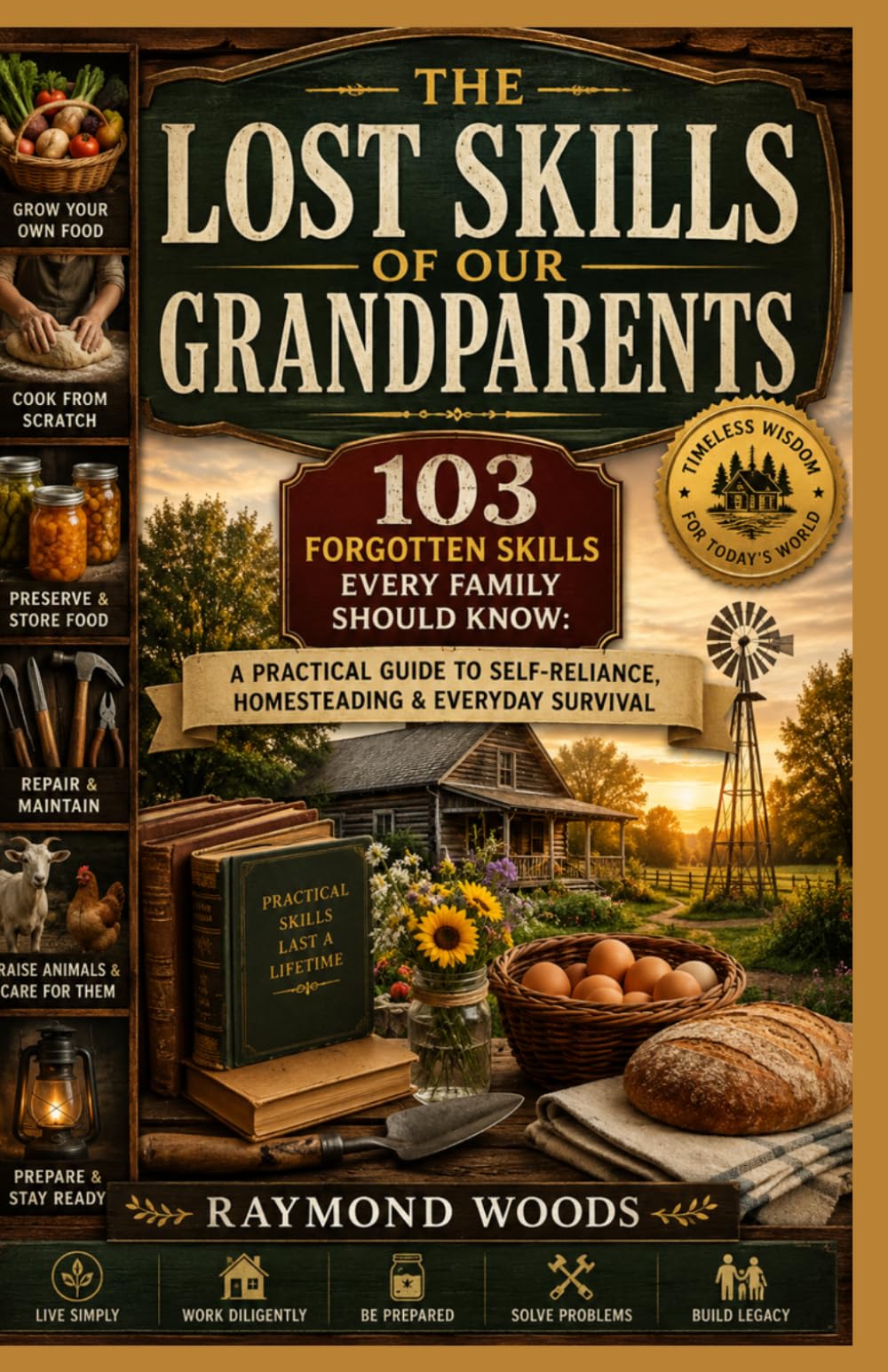 The Lost Skills of Our Grandparents: 103 Forgotten Skills Every Family Should Know: A Practical Guide to Self-Reliance, Homesteading & Everyday Survival.