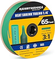 Vista 63 de haisstronica Tubo termorretráctil 3:1, relación de encogimiento, tubo termorretráctil de grado marino forrado con adhesivo para el hogar, automoción