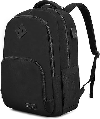 Mochila clásica para laptop para mujeres y hombres mochila universitaria de gran capacidad mochila escolar resistente al agua bolsa de trabajo de
