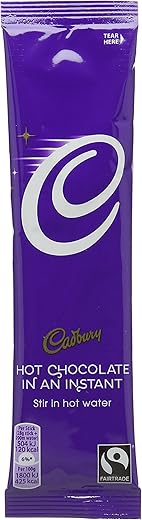 Cadbury Instant Hot Chocolate Stick Pack 28g (Pack of 30 Sticks)