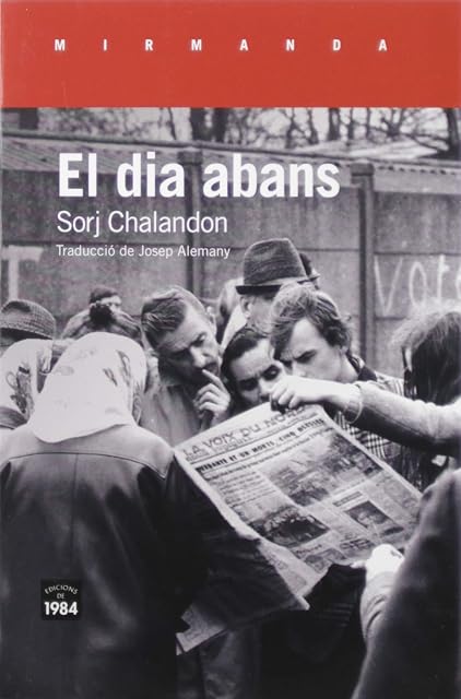Portada de El dia abans