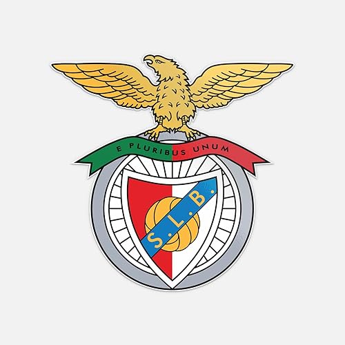 Benfica FC Portugal - Adhesivo de vinilo para parachoques de coche, lado más largo, 5 pulgadas