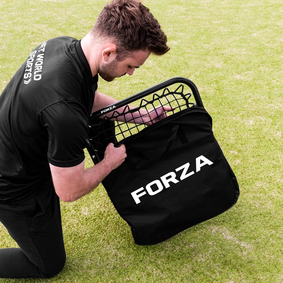 FORZA Rete Per Allenamento Calcio - Rete Da Rimbalzo Calcio Per Portieri | Rete Da Rimbalzo Portatile 50 x 50 cm