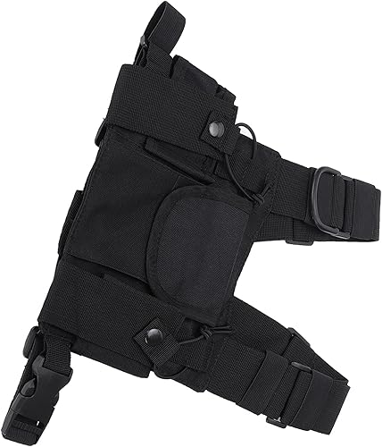 Miniatura 6 de Socobeta Bolsas de arnés de bolsillo para radio Walkie Talkie en el pecho, mochila de alta calidad, bolsa frontal