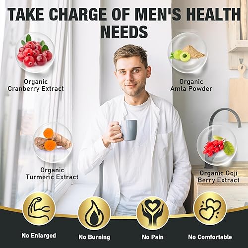 Miniatura 3 de Probióticos para hombres 500 mil millones de UFC, 16 en 1 Probióticos avanzados para hombre para salud digestiva, inmunidad y metabolismo, próstata