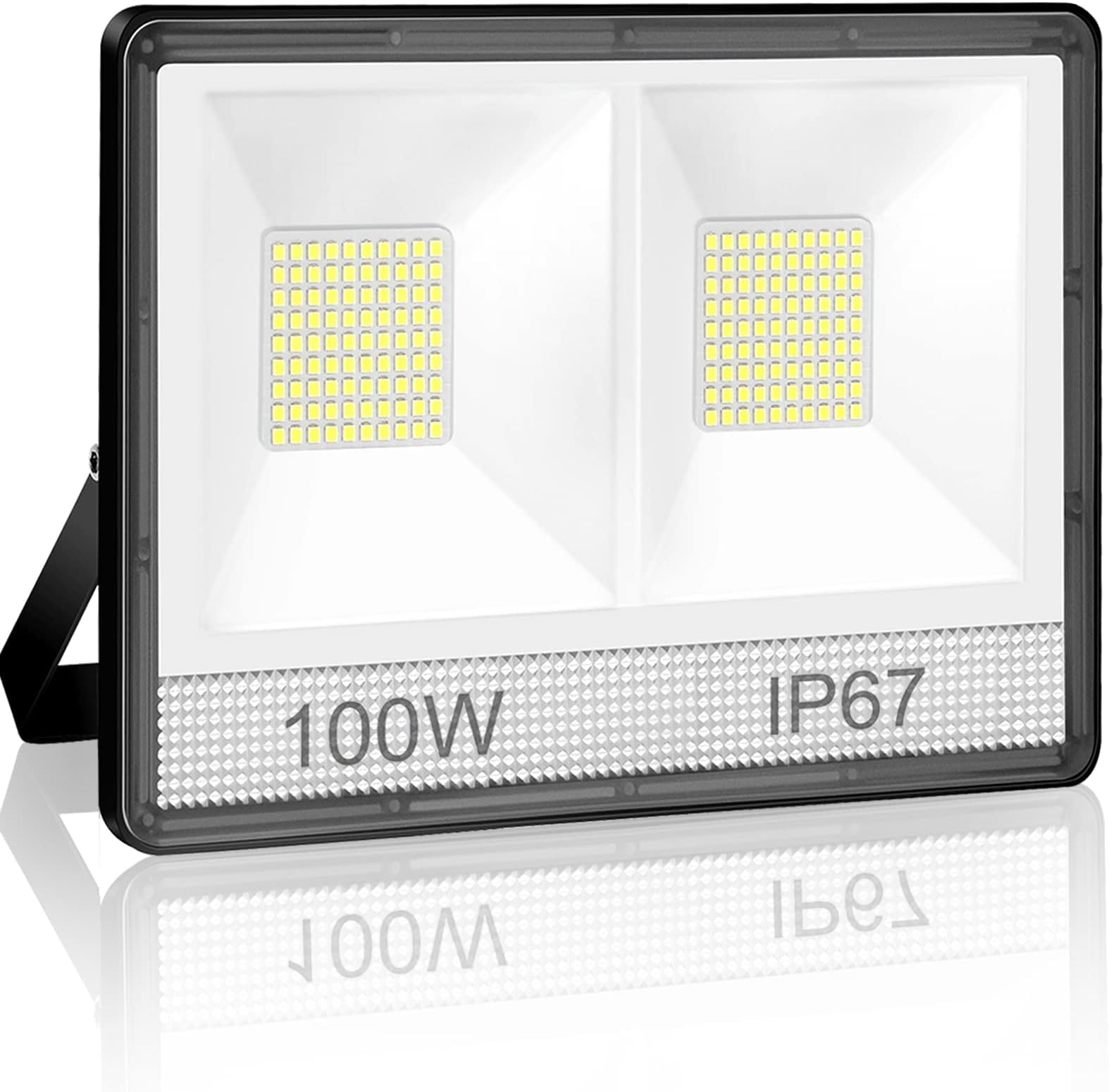 Projecteur LED Extérieur 100W - 10000 Lumens, Blanc Froid, étanche IP67