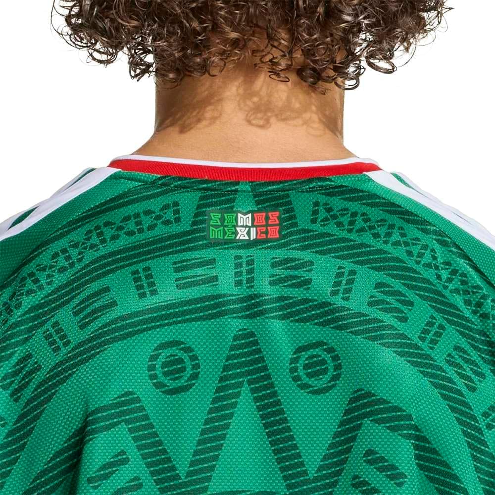 Adidas Unisex Kids Mexico 26 Home Jersey - Image 6