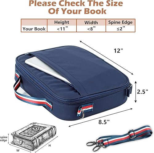 Miniatura 6 de Aplufine Funda para la Biblia para hombres, funda de la Biblia para mujeres, bolsas y bolsas de la Biblia medianas, funda de transporte grande para