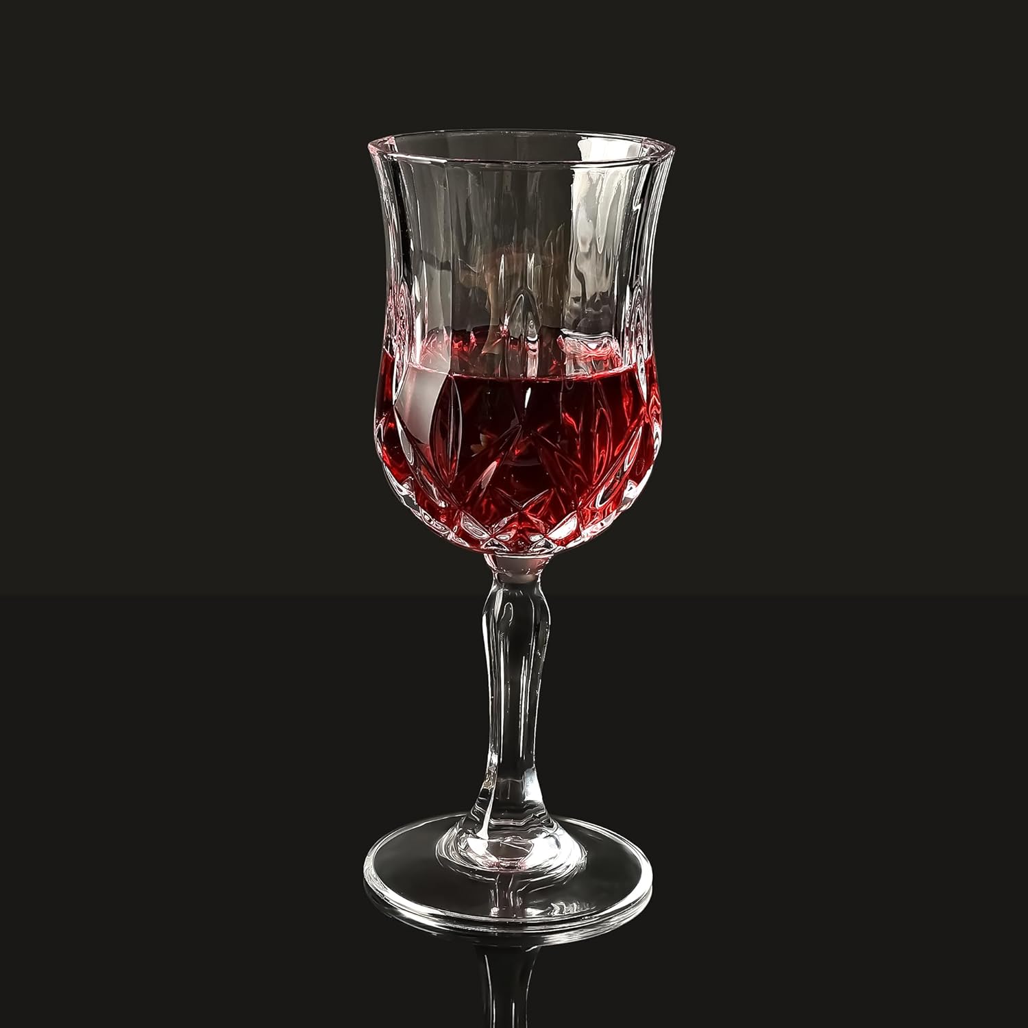 YANGNAY Wine Glass Set of 12-7 oz Wine Glasses for Red or White Wine, Ideal for Daily Use & Special Occasions, Dishwasher Safe - Image 3