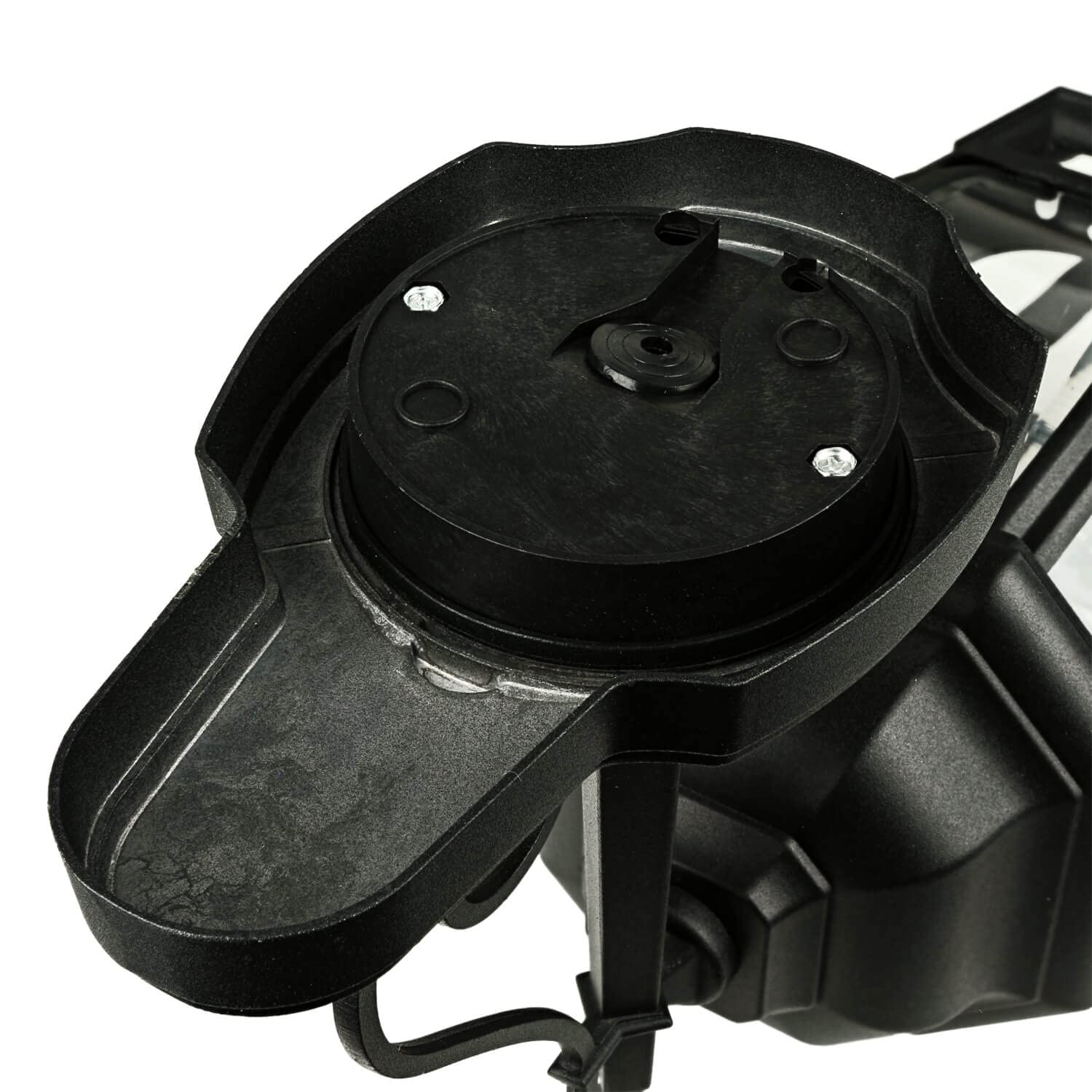 Licht-Erlebnisse Aplique exterior BREST de aluminio negro cristal E27 IP43 Lámpara de pared con brazo Farol de estilo rústico para jardín