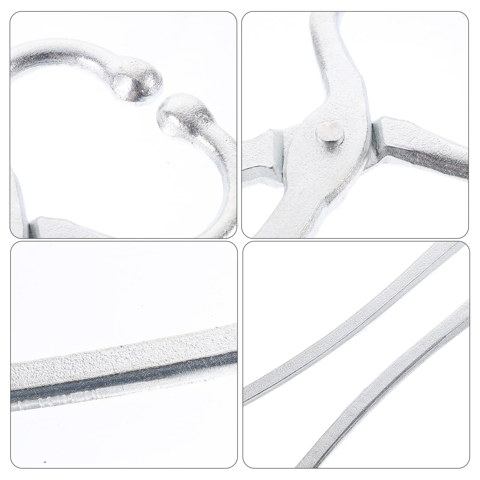 BESPORTBLE Pinza per Anello Naso Bovini in Acciaio Strumento di Legatura e Trazione Accessorio per Bestiame per Mucche in Allevamenti Esterni