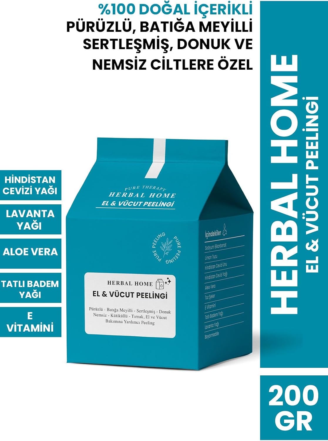 Procsin Herbal Home El & Vücut Peelingi