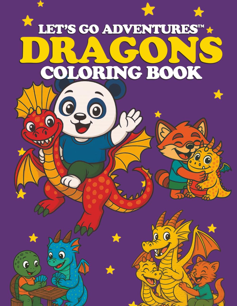 Let’s Go Adventures™: Dragon Coloring Book (Let's Go Adventures! Coloring Books)