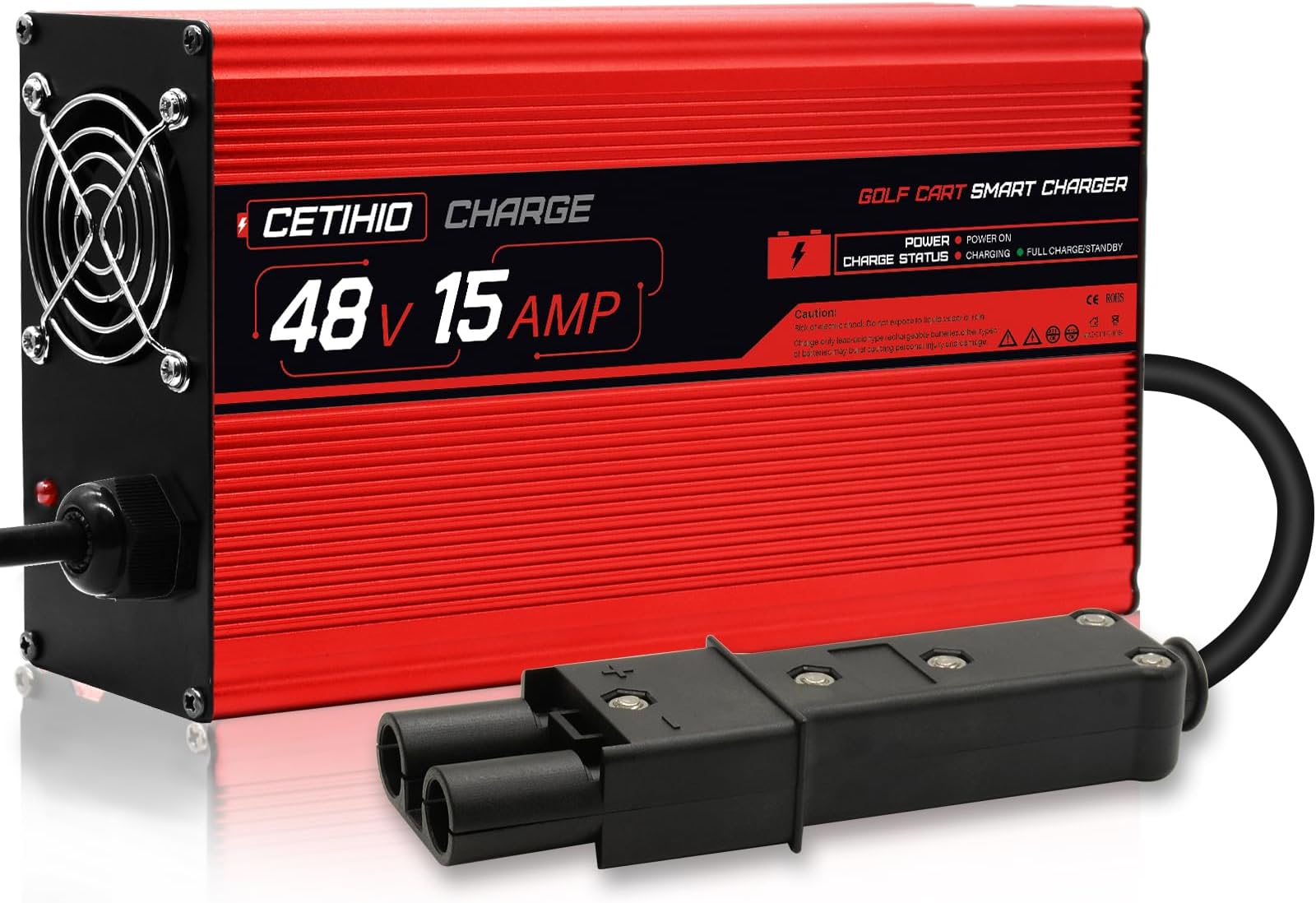 48 Volt Golf Cart Battery Charger for Yamaha G1922,15 Amp