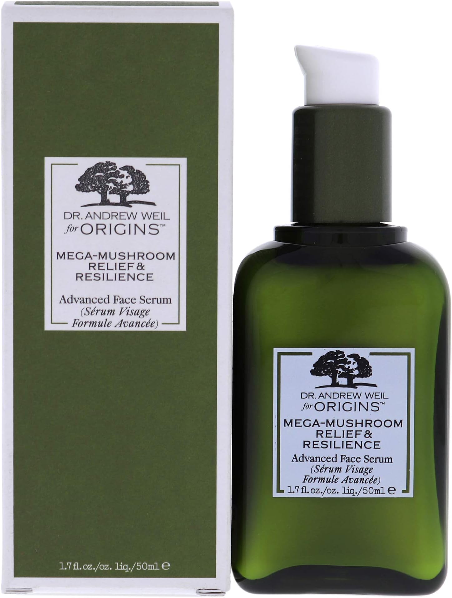 Origins Mega-Mushroom Relief and Resilience Advanced Face Serum For Unisex 1.7 oz Serum
