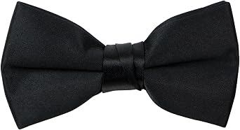 Spring Notion Boys Pre-Tied Banded Satin Bow Tie