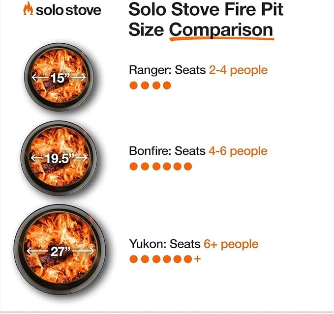 Solo Stove Yukon 27 in Fogata Sin Humo con Bandeja Cenizas y Soporte miniatura 5
