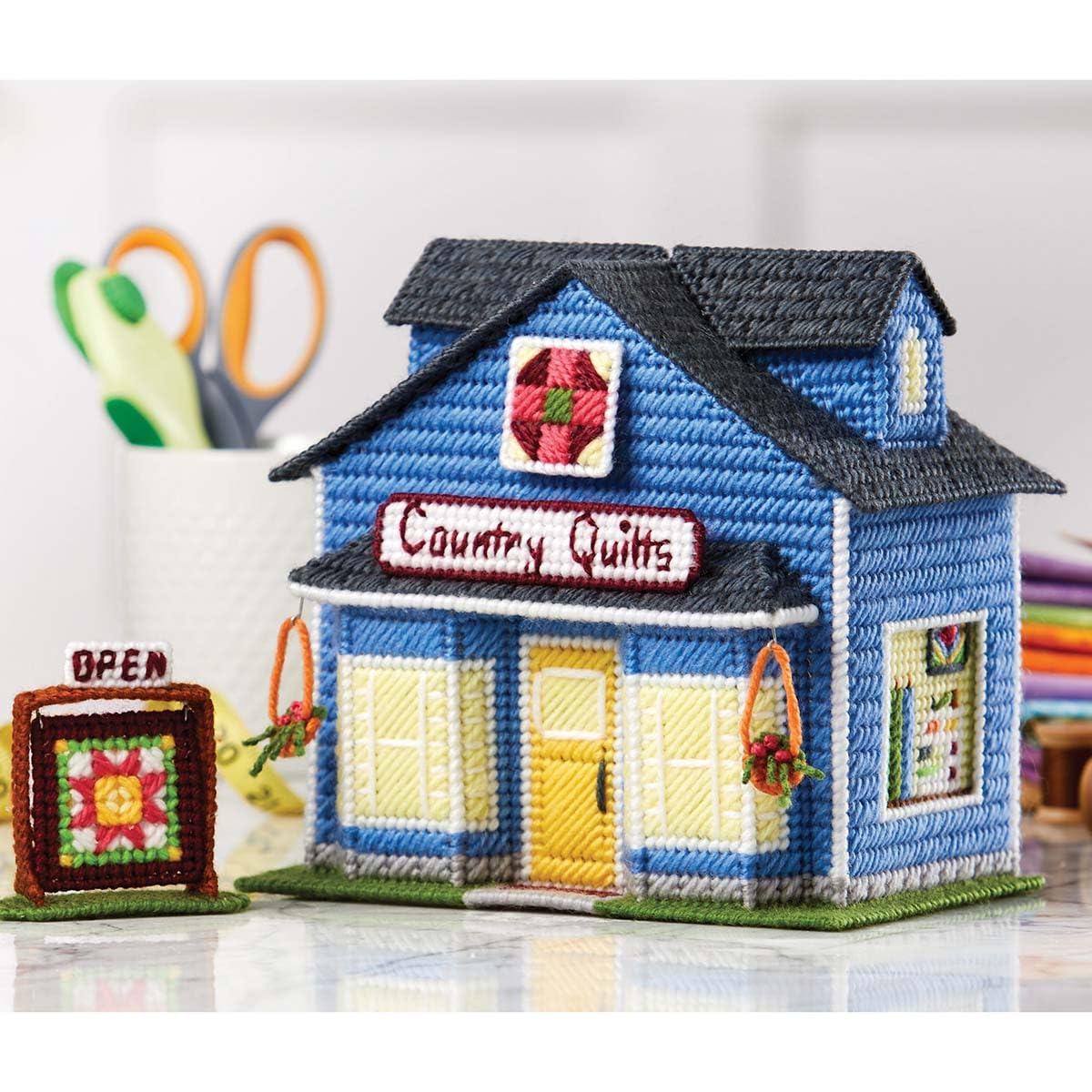 Herrschners Quilt Shop Plastic Canvas Kit