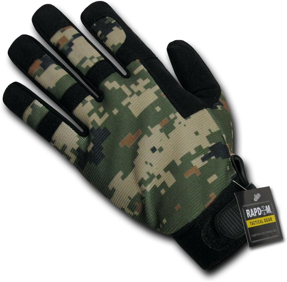 Rapdom Tactical Digital Camo Gloves