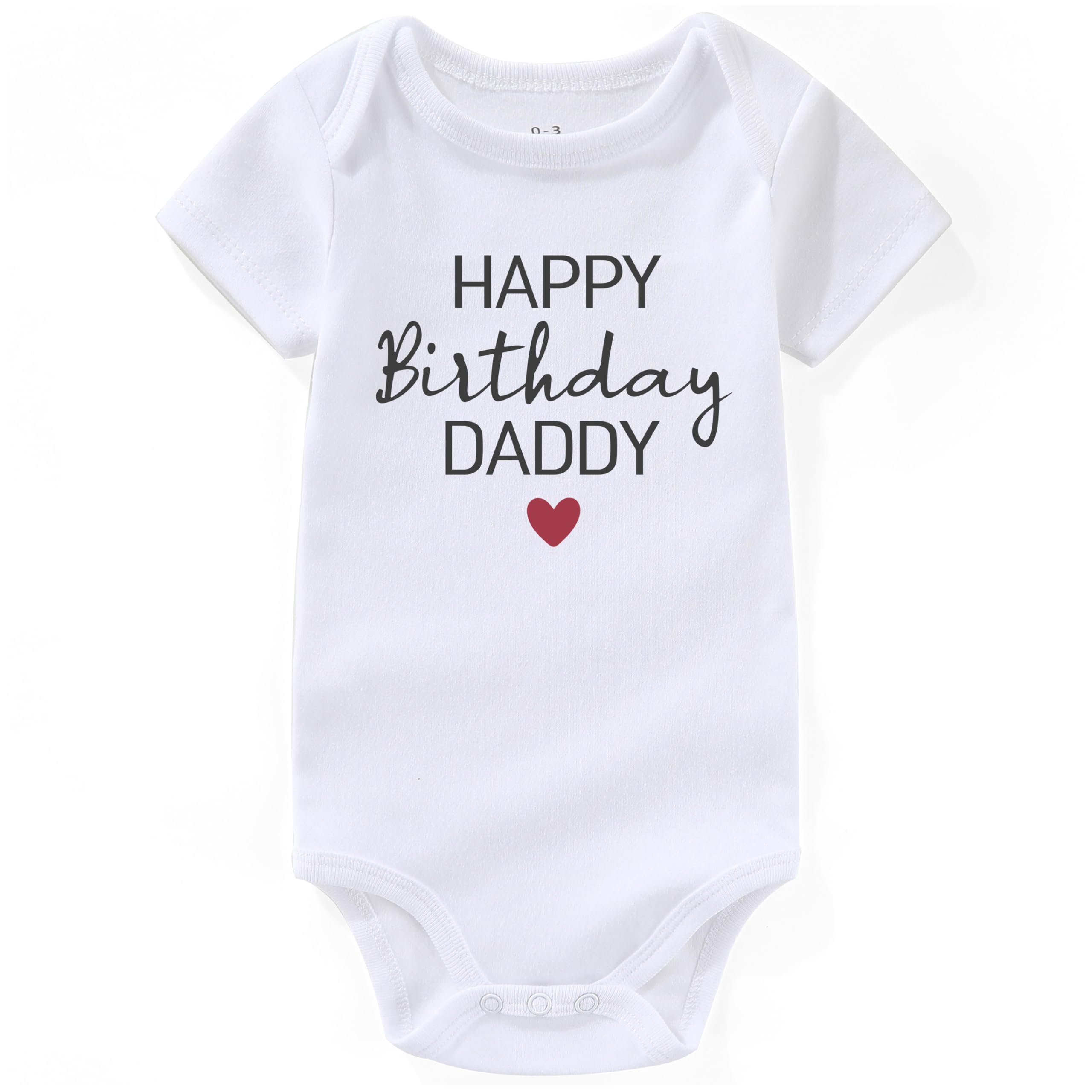 Besdearhappy Birthday Daddy Baby Outfit Gifts Daddys Boy Baby