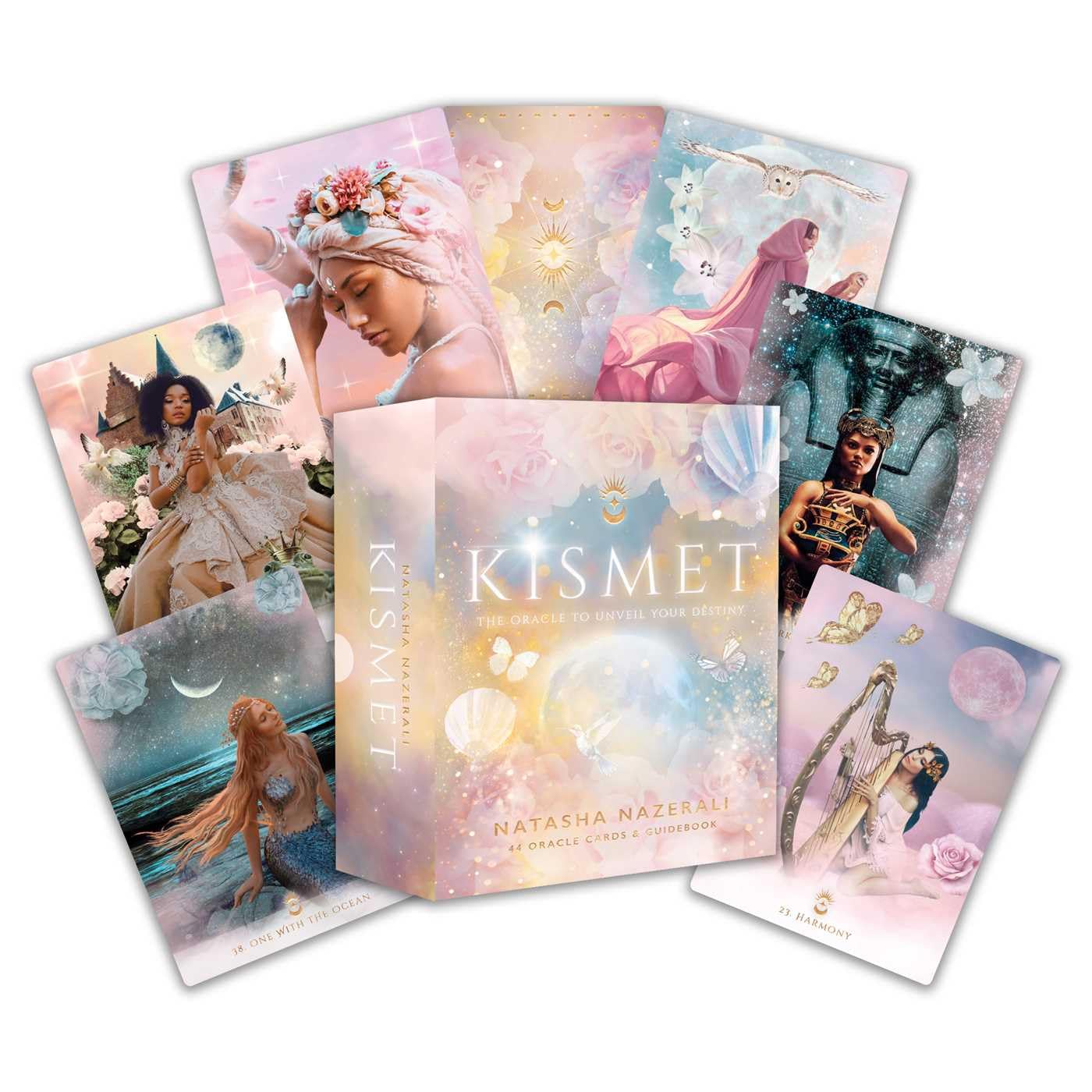 Kismet Oracle Deck: The Oracle to Unveil Your Destiny (44 Full-Color Cards and 104-Page Full-Color Guidebook)
