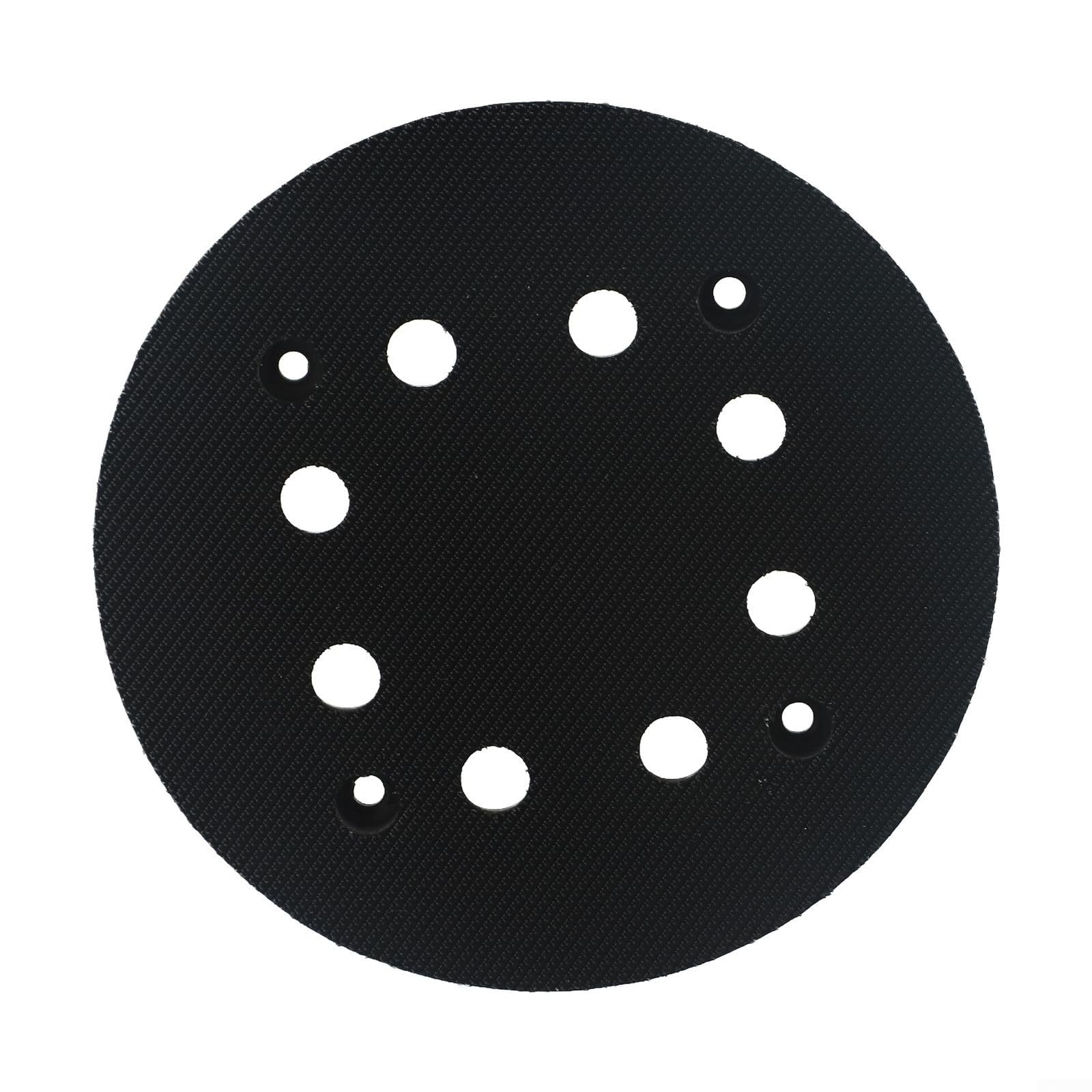 Platorello abrasivo a 8 fori da 125 mm per levigatrice orbitale Bosch PEX 270 A e PEX 270 AE compatibile con dischi da lucidatura rotondi da 5 pollici e cuscinetto in schiuma PU ad alta densità per Lo