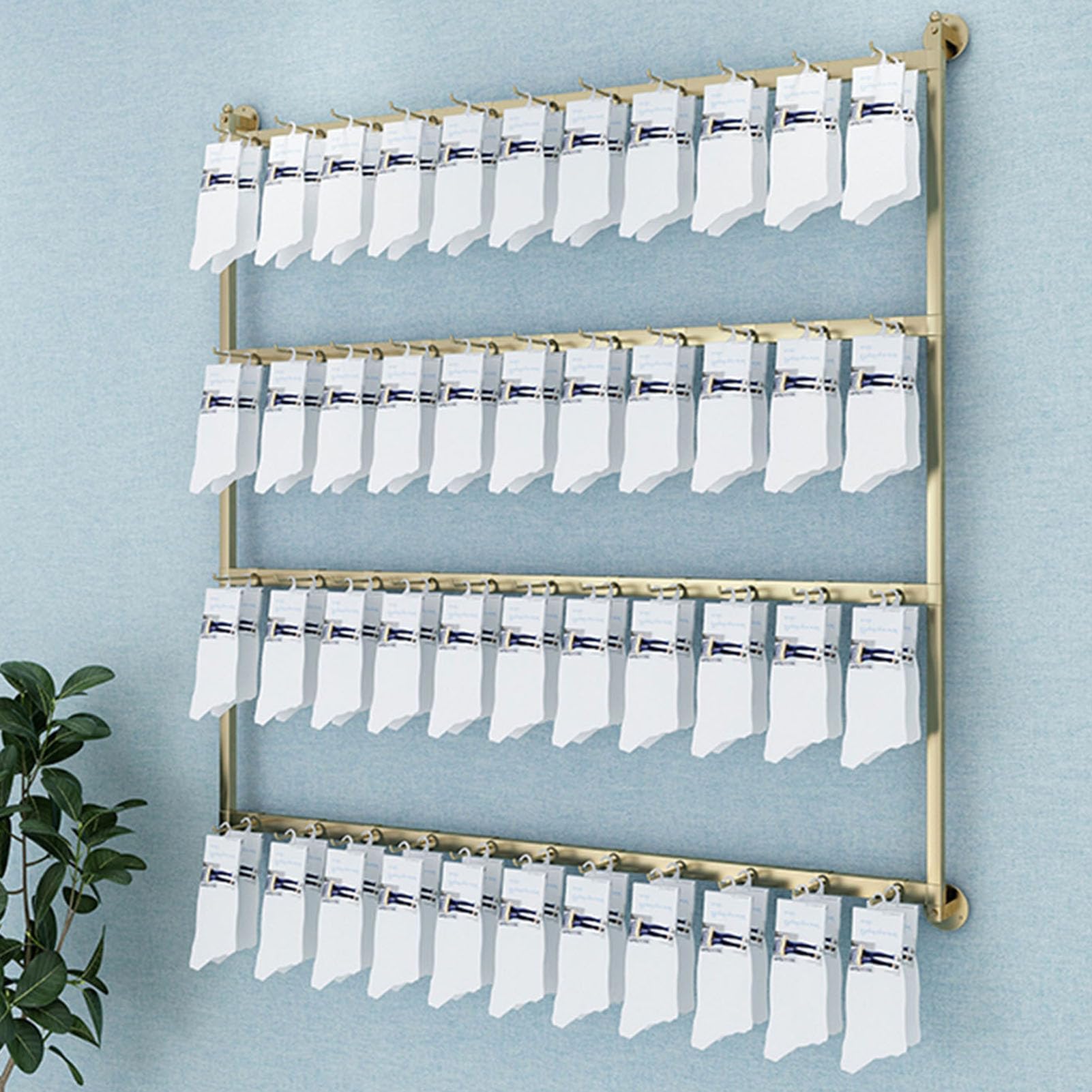 Présentoir en métal de rangement pour chaussettes bijoux et clés