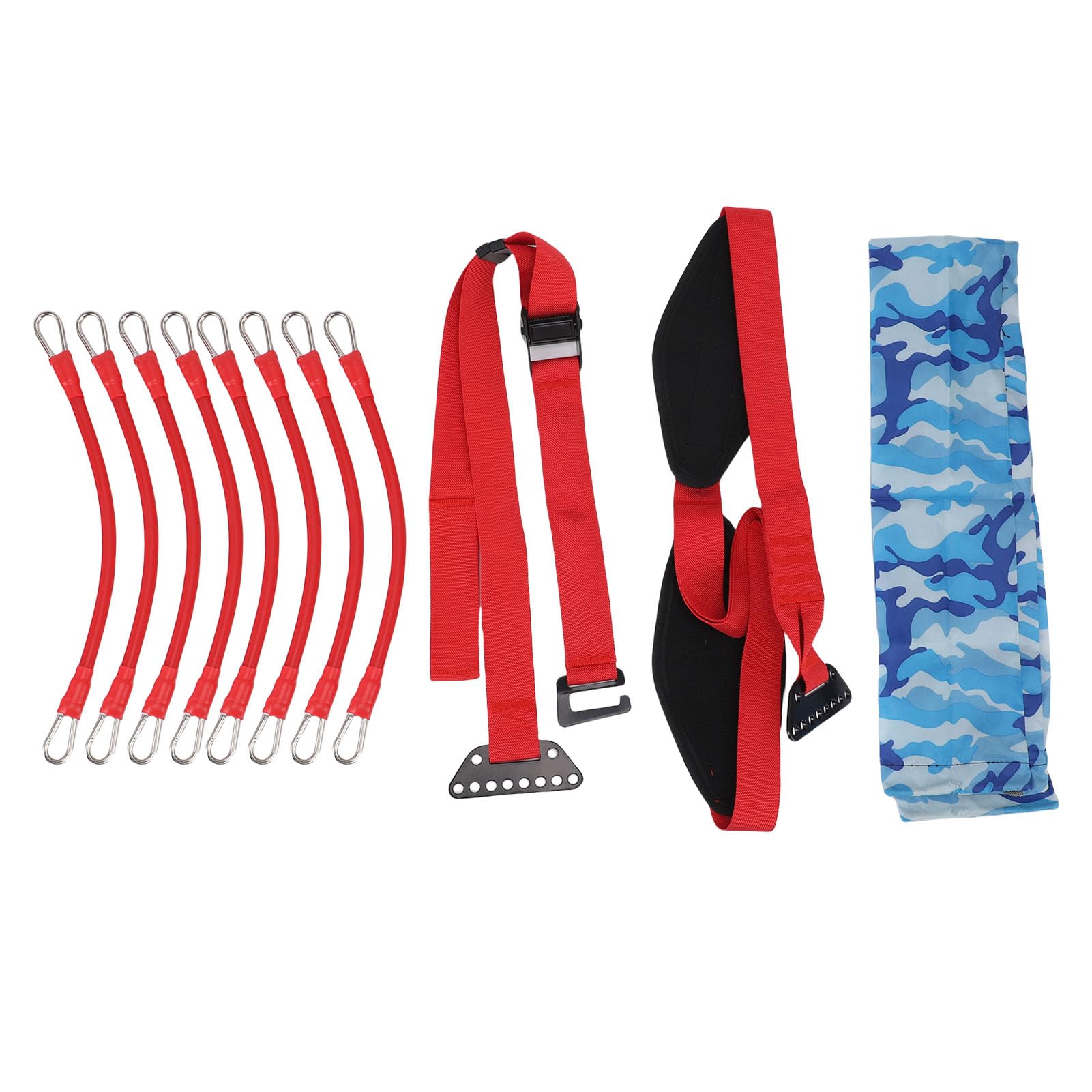 RiToEasysports Fascia di Assistenza per Trazioni di Assistenza Regolabile da 240 Libbre con 8 Fasce Elastiche per Allenamento per la Forza del Mento e Allenamento in Palestra a Casa
