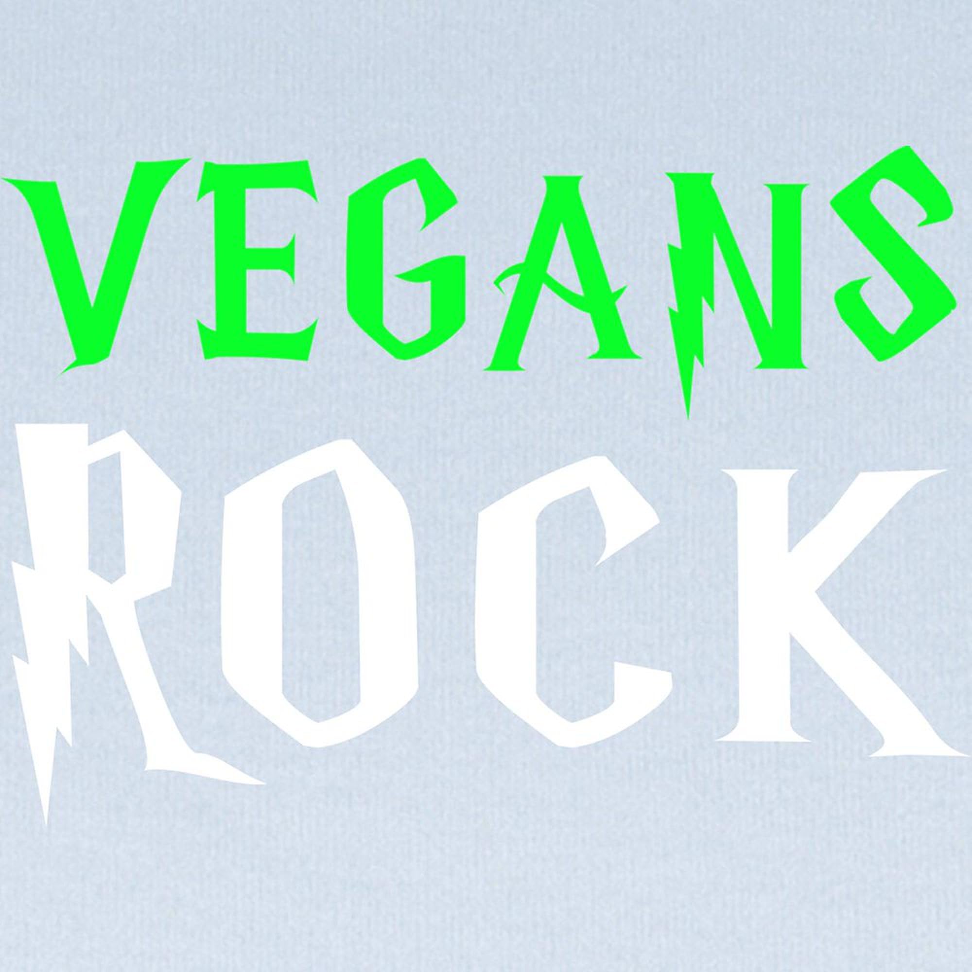 CafePress Vegans Rock Vegan Veganism Vegetarian Baby Blanket, Super Soft Newborn Swaddle