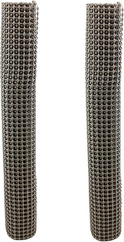 Miniatura 4 de Paquete de 2 repisas antideslizantes multiusos y alfombrillas antideslizantes de 18 x 47 pulgadas, recortadas para ajustar, ideal como revestimiento