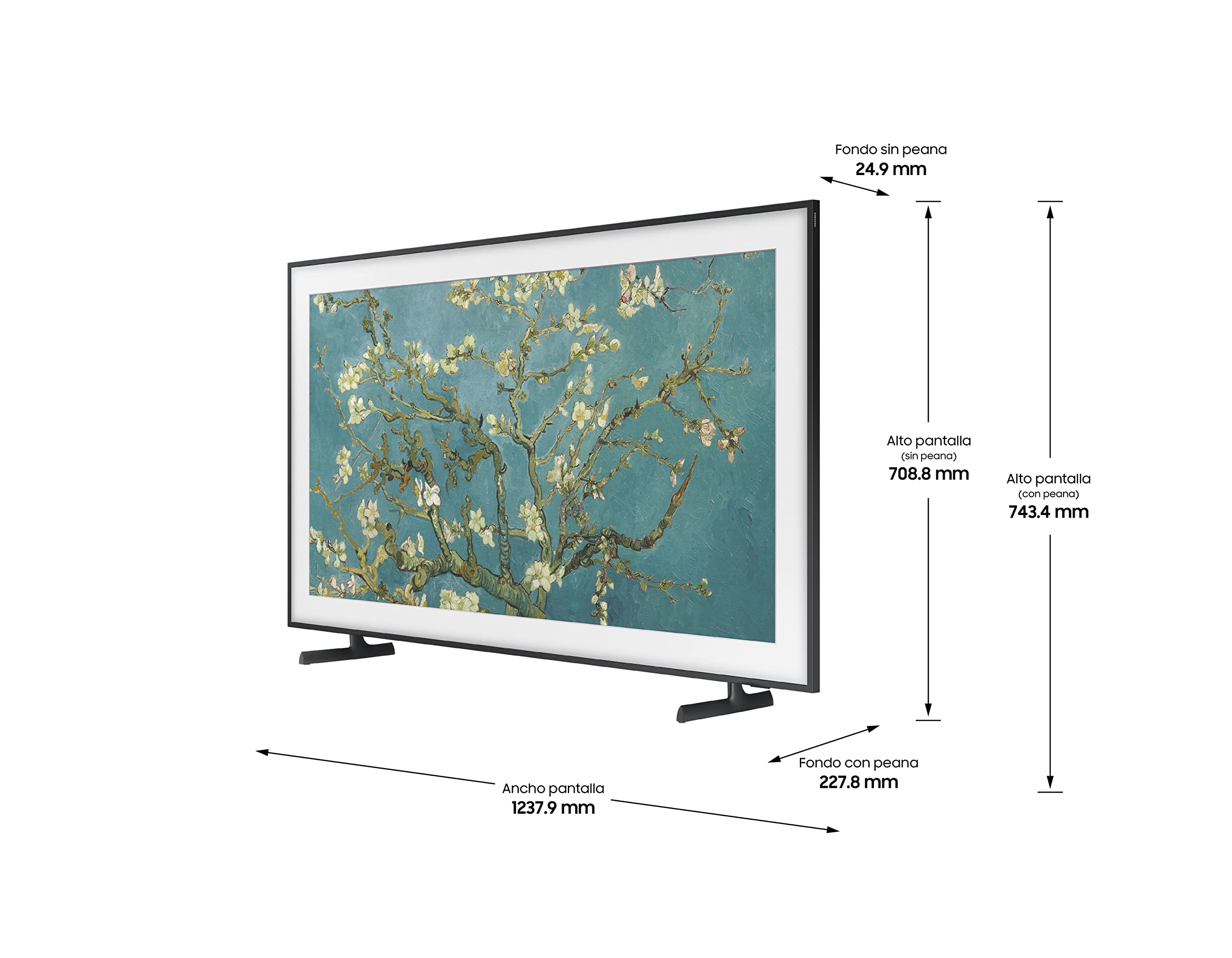 Smart TV Samsung TQ55LS03BGUXXC 55' 4K Ultra HD