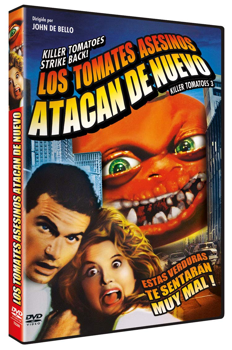Los Tomates Asesinos Atacan de Nuevo DVD 1991 Killer Tomatoes Strike
