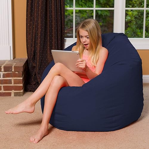 Miniatura 115 de Posh Beanbags - Sillón puff Lienzo Animales Bosque Critters,Lienzo Pájaros en Blanco,Lona Chevron Negro y Blanco,Tela para colorear lienzo - Mundo
