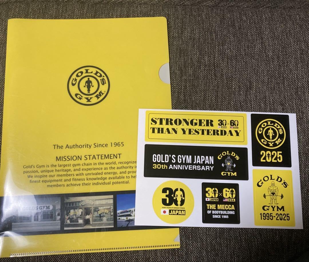 値引き ゴールドジム GOLD'S GYM トレーニングベルト ステッカー