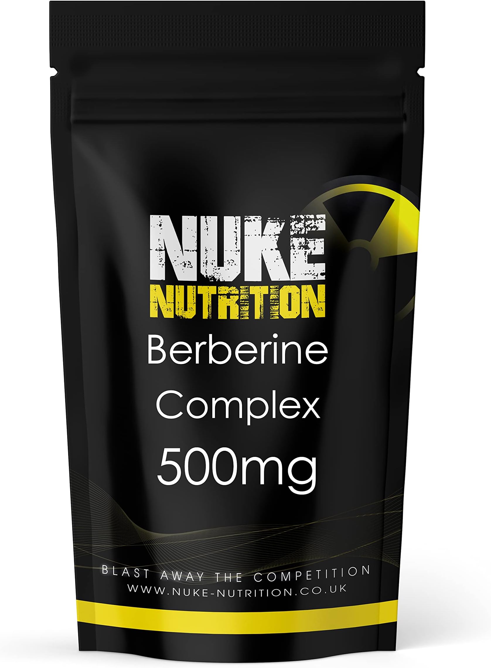 Nuke Nutrition Berberine Supplement - 120 Capsules