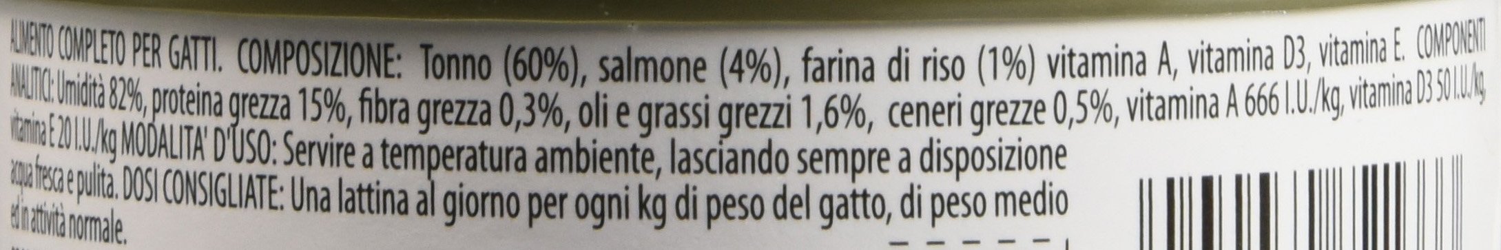 Petreet Natura Tonno Rosa Salmone - Confez. da 48 Pezzi x 70 gr