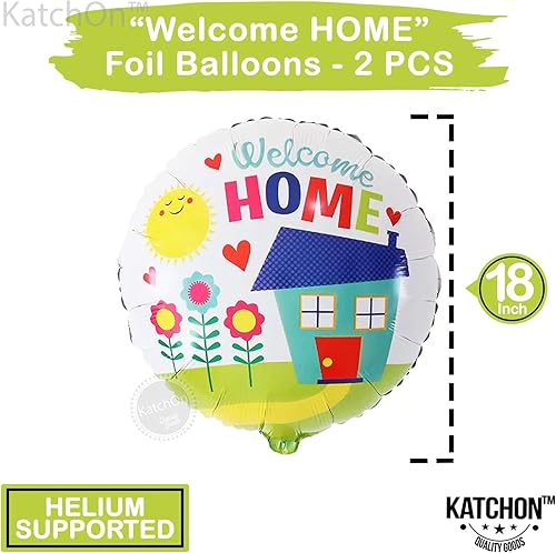 Miniatura 5 de KatchOn, Globos grandes de bienvenida para el hogar, paquete de 3, globos en forma de casa, decoraciones de bienvenida para el hogar, globos