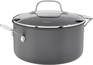 644-24 Chef's Classic 6-Quart Nonstick-Hard-Anodized, Stockpot w/Cover