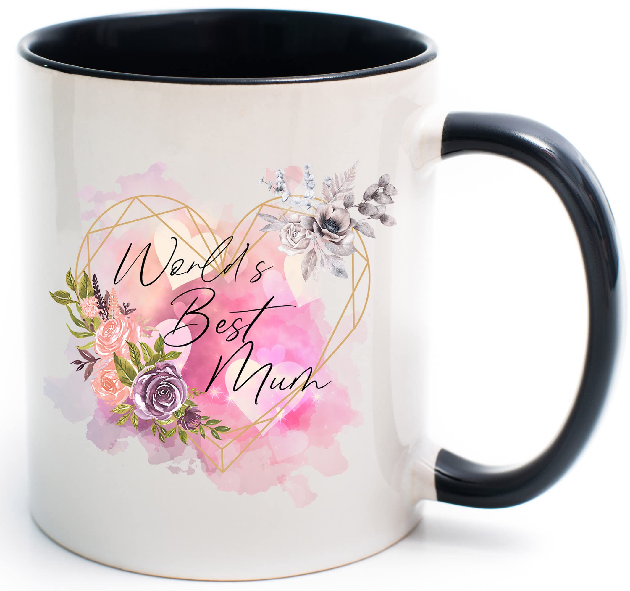 Coffee Mug, Ceramic Mug, Tea Cup for Mother, Mom Coffee Mugs, World Best Mom Gift, Mothers Day Gifts | WBM